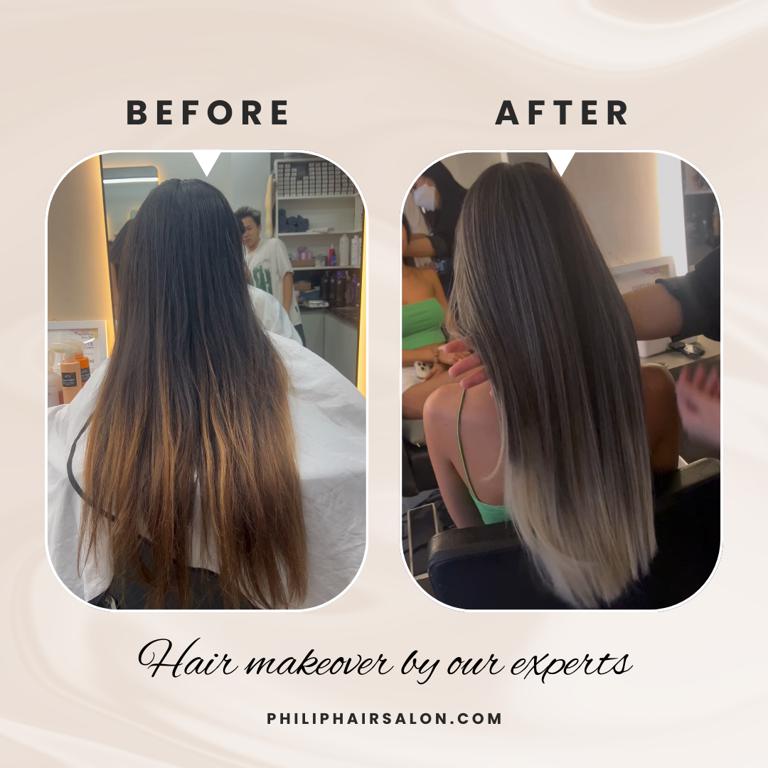 damaged hair restoration District 3 treatment at Salon Philip