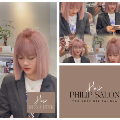 nhuộm màu thời trang quận 3 tại Salon Philip