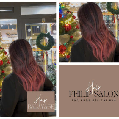 nhuộm màu thời trang quận 3 tại Salon Philip