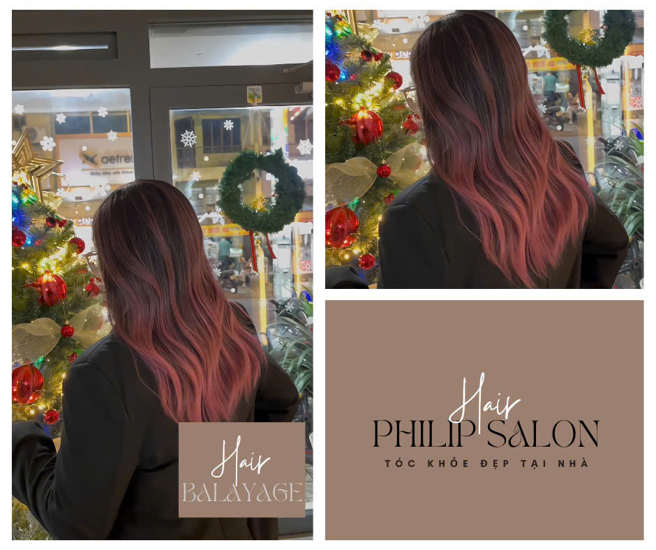 nhuộm màu thời trang quận 3 tại Salon Philip