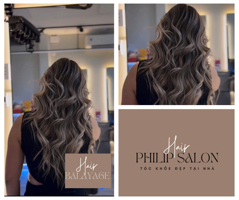 xu hướng nhuộm tóc đẹp quận 3 balayage layer