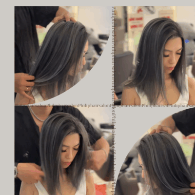 Khách hàng nhuộm balayage đẹp TP.HCM Khách hàng nhuộm balayage đẹp TP.HCM