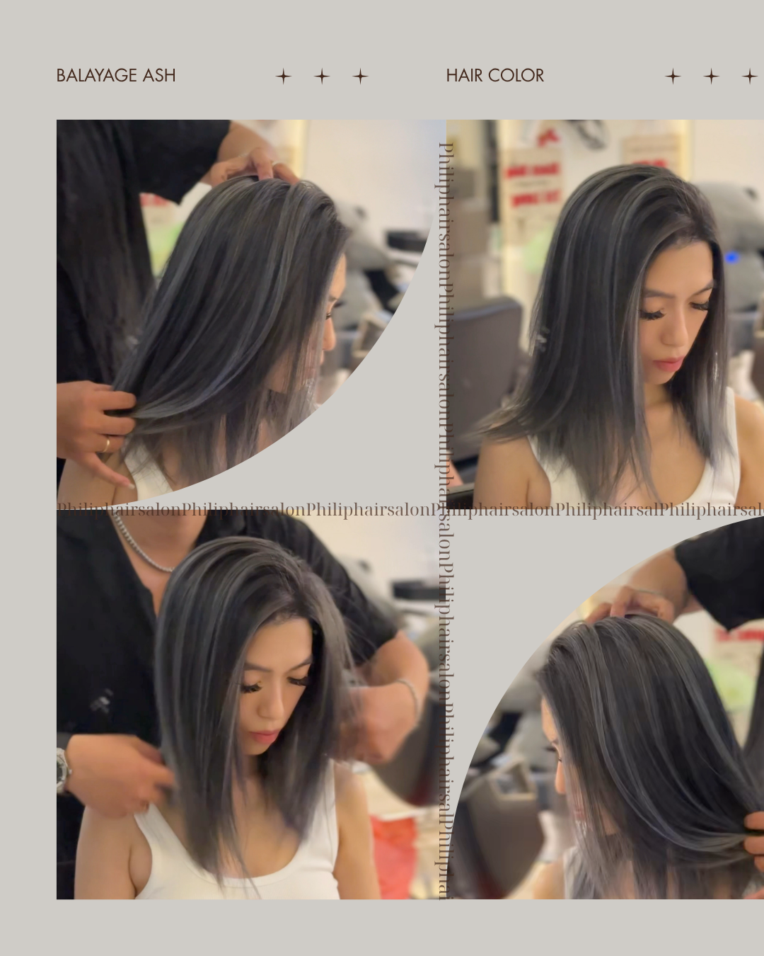 Nhuộm Balayage đẹp quận 3 tại Salon Philip