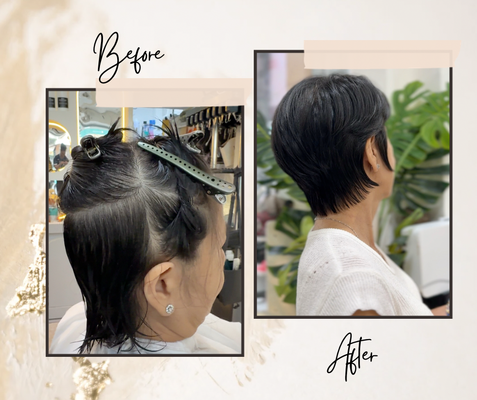 Cắt tóc Pixie Quận 3 - Pixie layer tại Salon Philip