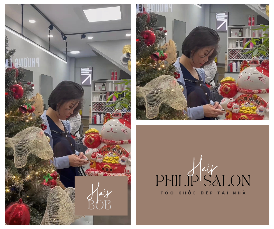cắt tóc bob quận 3 tại Salon Philip