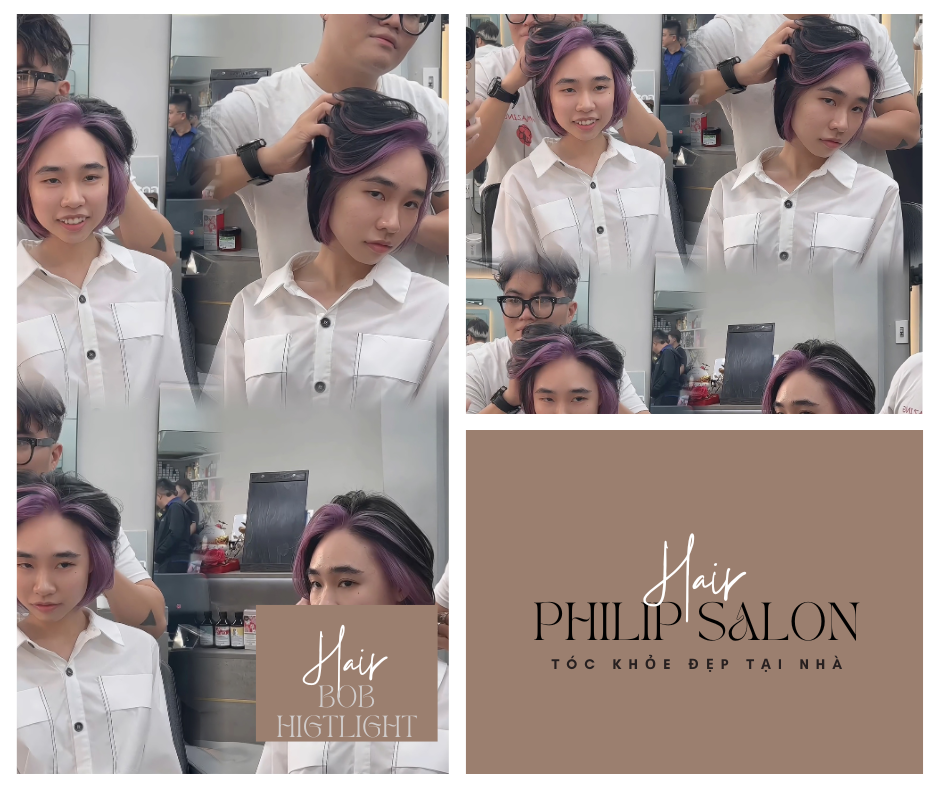 cắt tóc phong cách Hàn Quốc Quận 3 tại Salon Philip