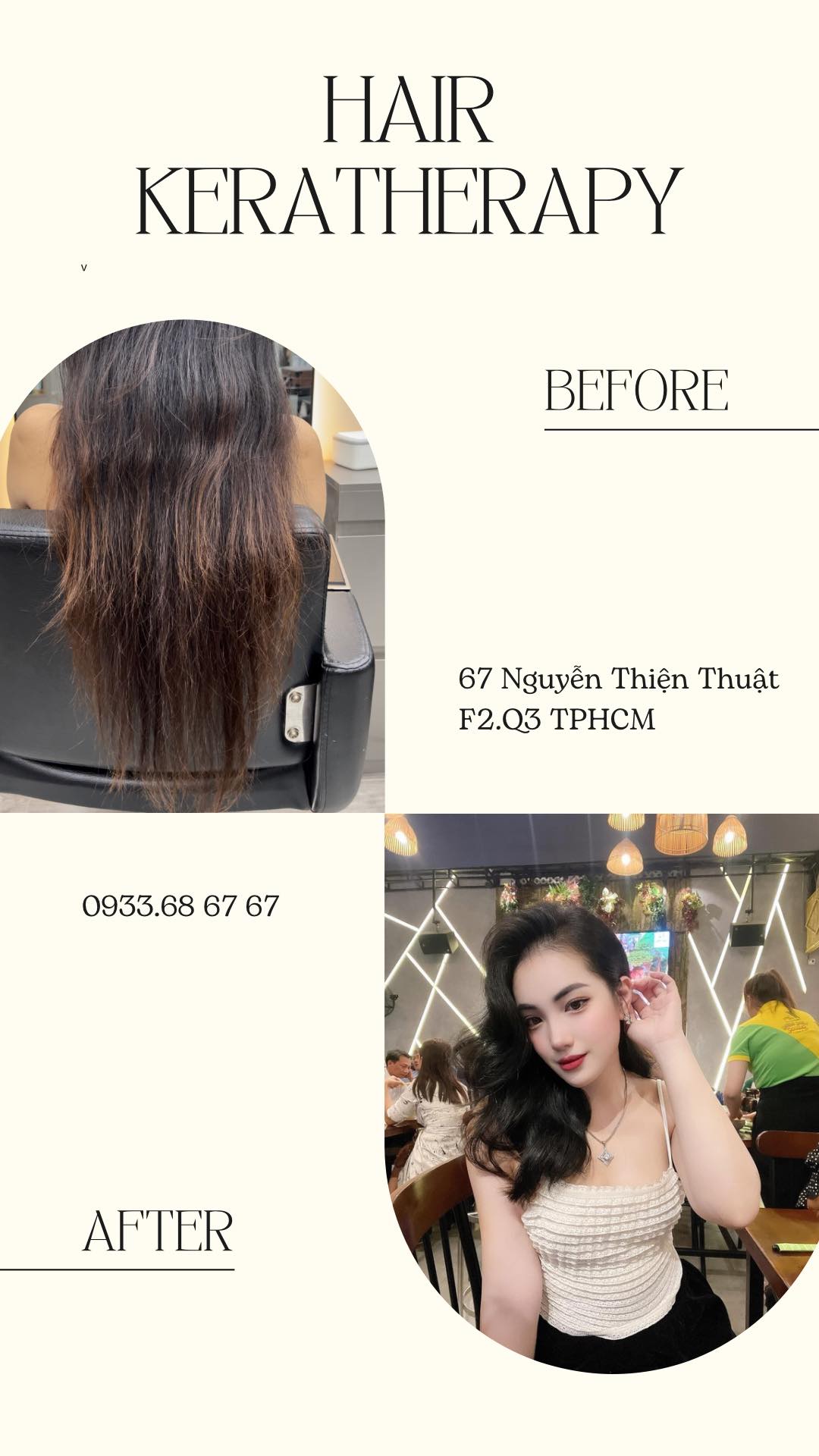 duỗi phồng phục hồi Quận 3 tại Salon Philip