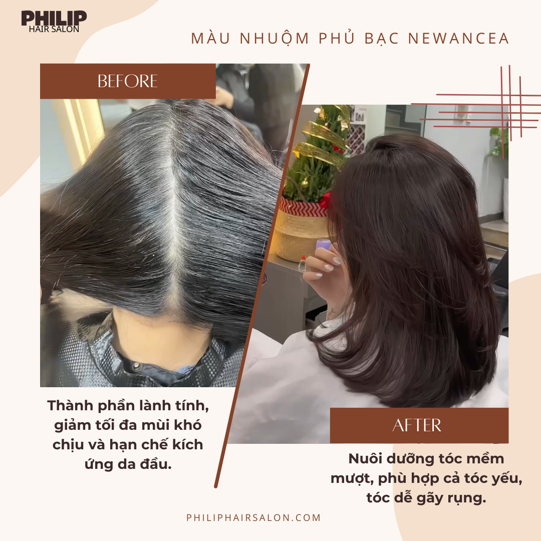 Nhuộm tóc cho tóc yếu hư tổn Quận 3