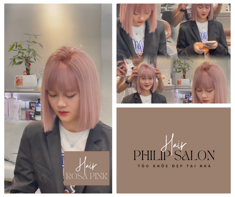 nhuộm không phai - không hư tổn Quận 3 tại Salon Philip