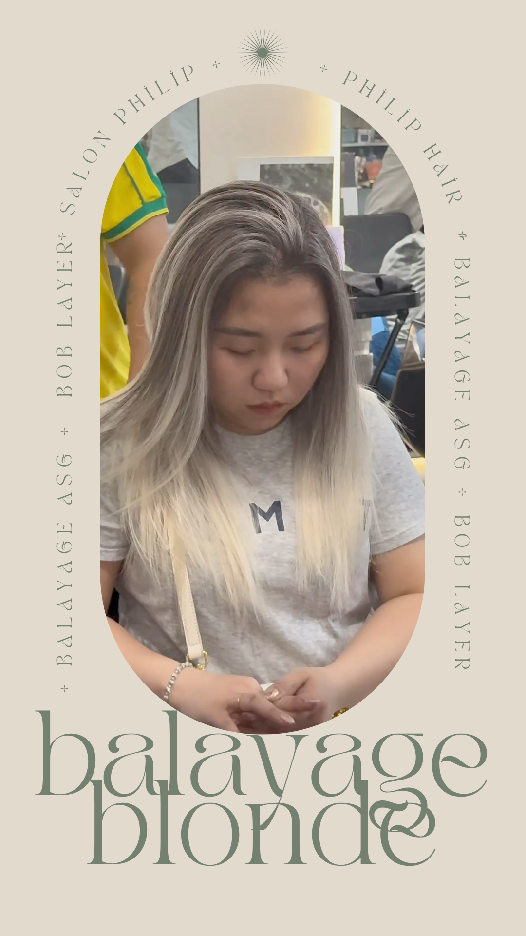 balayage quận 3 tại salon philip
