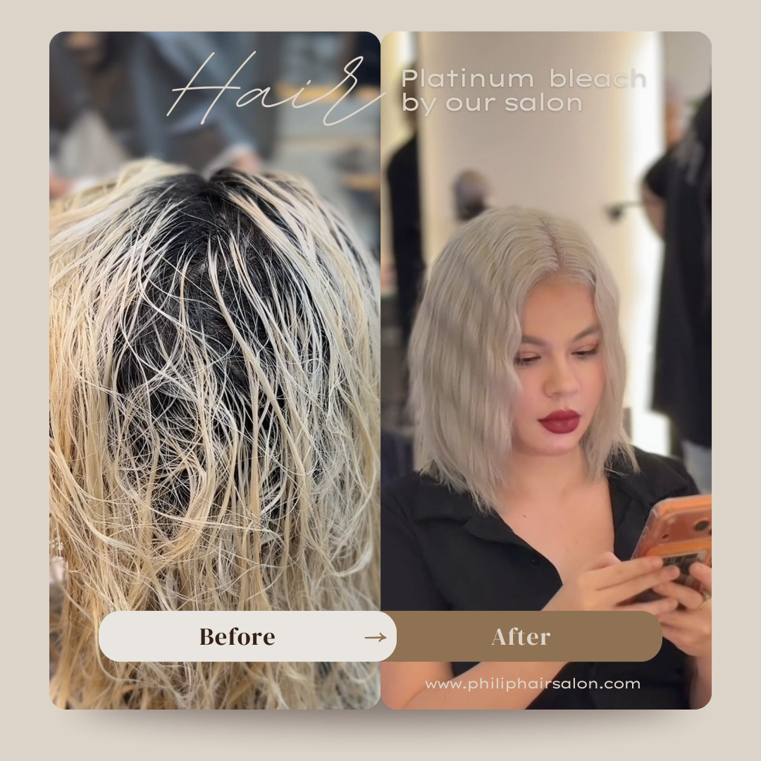 Nhuộm tóc hư tổn Quận 3 Tại Salon Philip