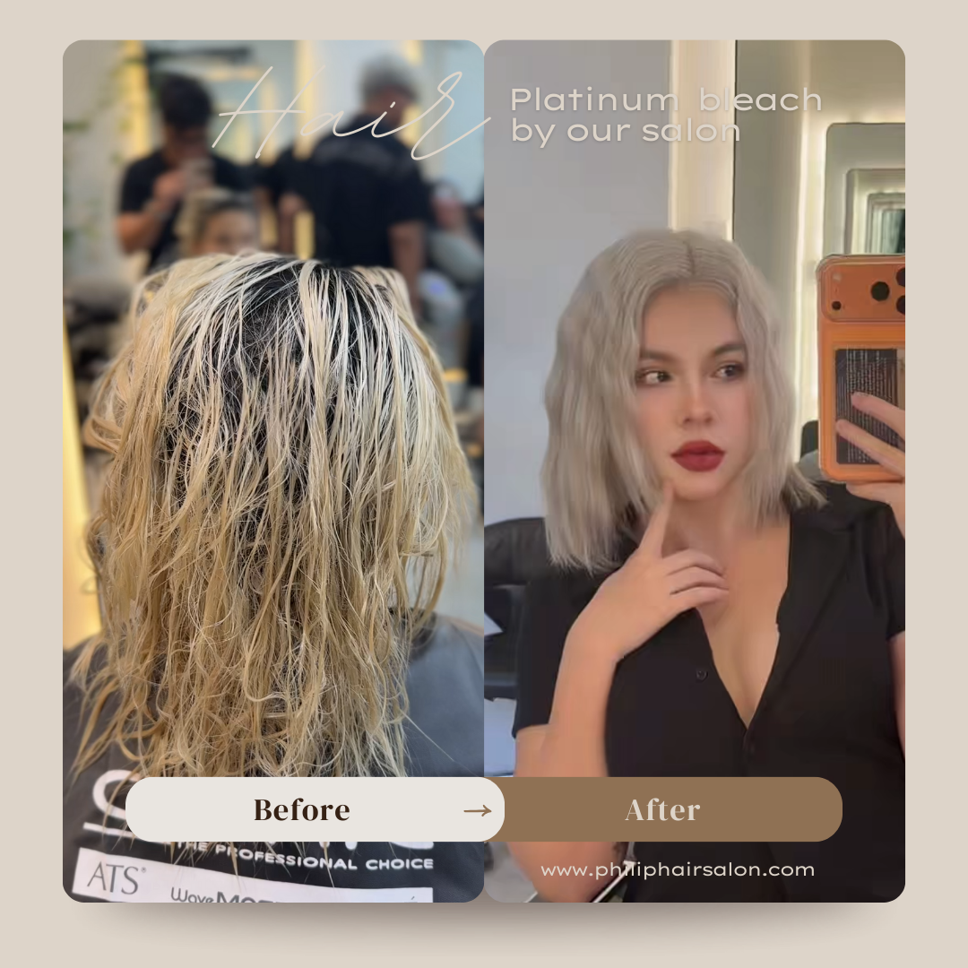 Nhuộm tóc hư tổn Quận 3 Tại Salon Philip