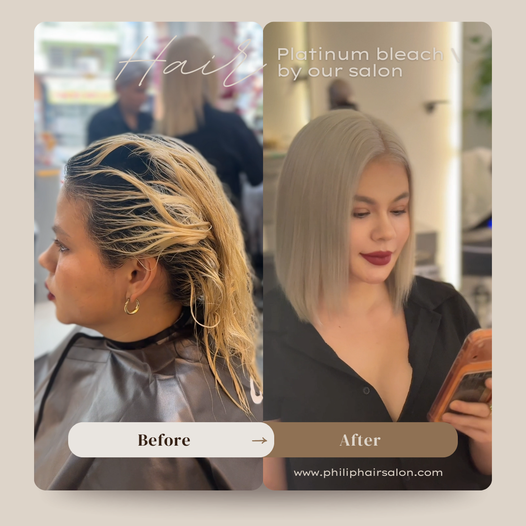 Nhuộm tóc hư tổn Quận 3 Tại Salon Philip