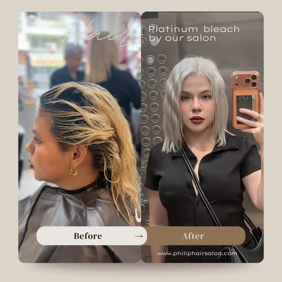 Nhuộm tóc hư tổn Quận 3 Tại Salon Philip