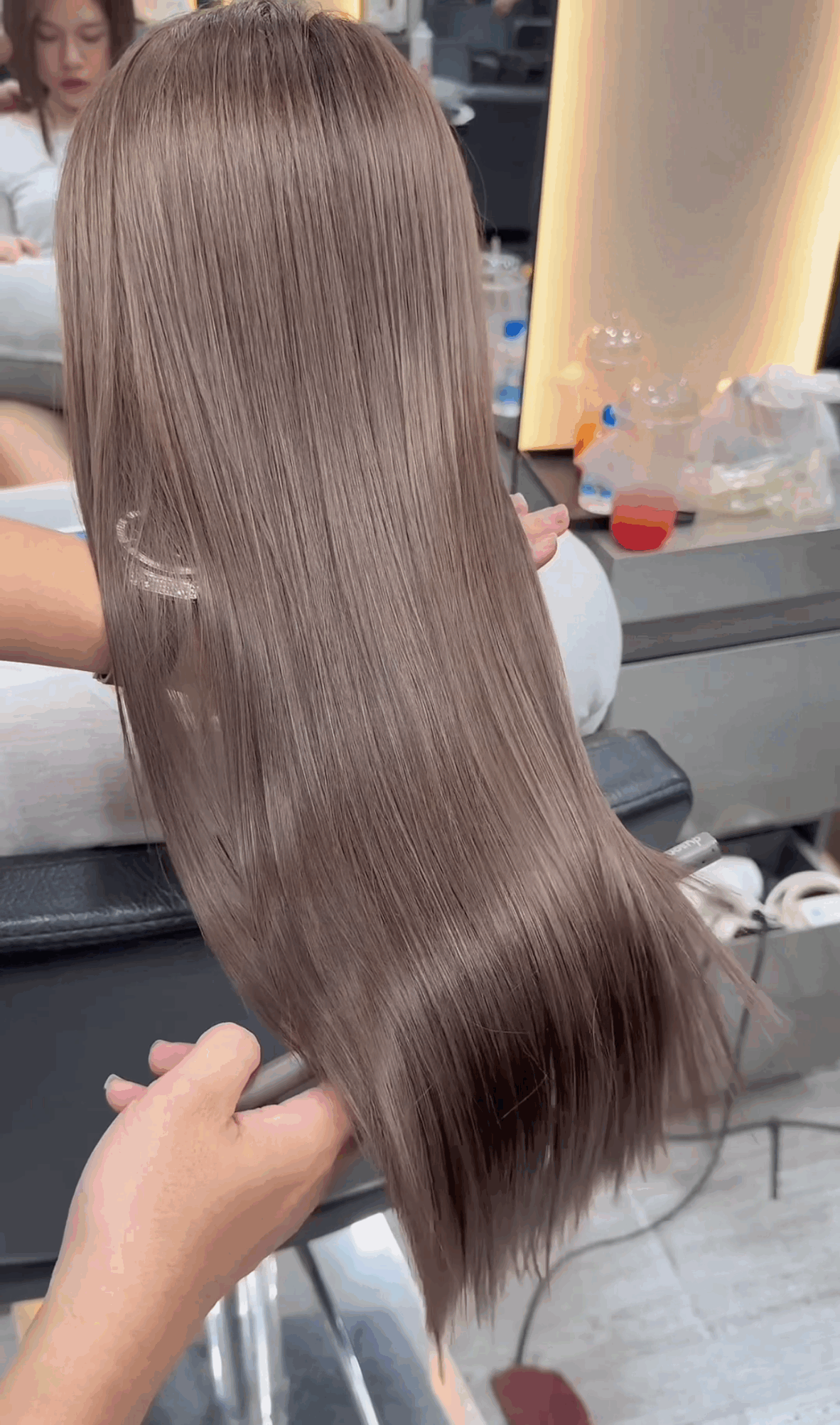 Duỗi tóc hư tổn Quận 3