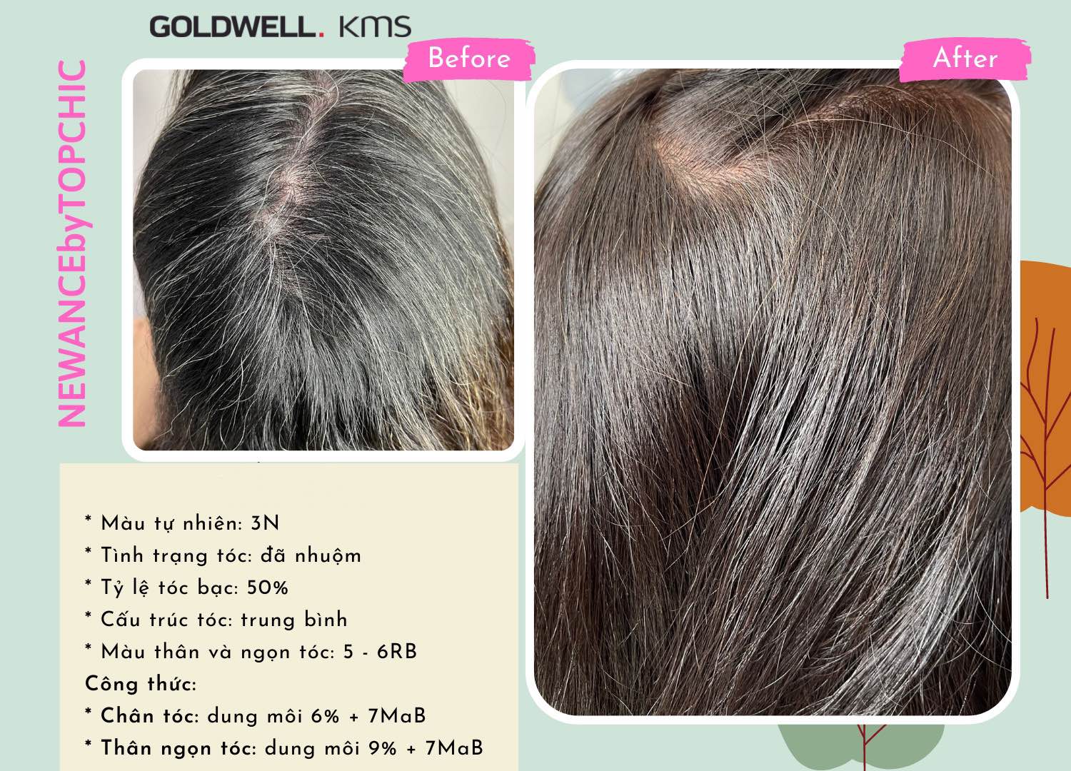 Nhuộm tóc không amoniac Quận 3